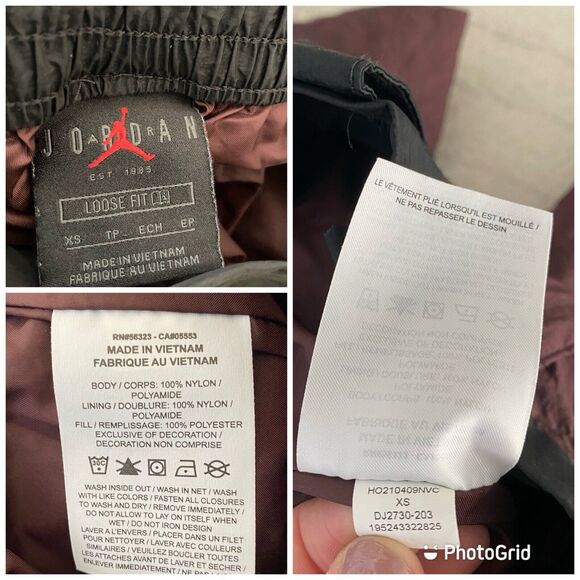 Nike Jordan Cozy Girl Tech Pants Utility Cargo Color‎ Block DJ2730 203 Womens XS - Picture 8 of 9